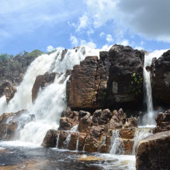 Waterfall in Chapada dos Veadeiros National Park